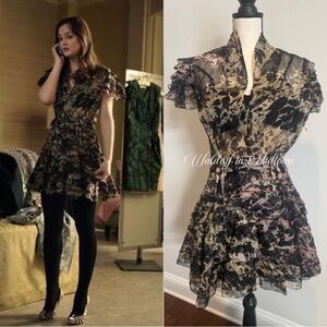 ASO BLAIR WALDORF DIOR DRESS